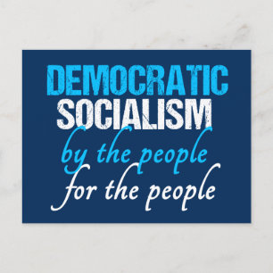 Postal Socialismo democrático definición socialdemocracia