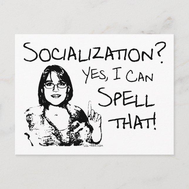 Postal Socialización ortográfica (Anverso)
