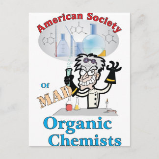 Postal Sociedad Americana de Químicos Orgánicos Mad