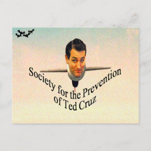 Postal Sociedad para la Prevención de Ted Cruz