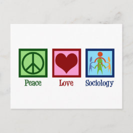 Postal Sociólogo Profesor de Sociología de Paz Amor