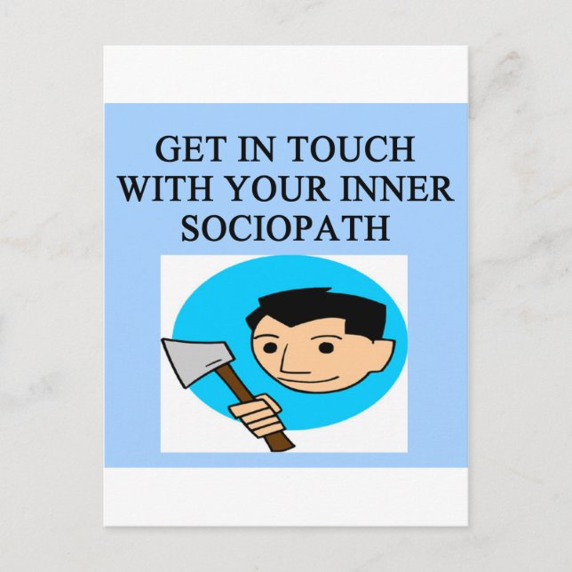 POSTAL SOCIOPATH (Anverso)