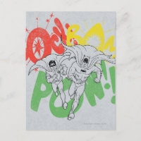 SOCK BAM POW Batman y Robin