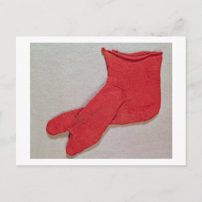 Postal Sock, uno de los dos de Egipto, perio egipcio-roma (Anverso)
