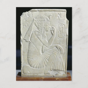Postal Socorro representando a Ramesses II como un niño