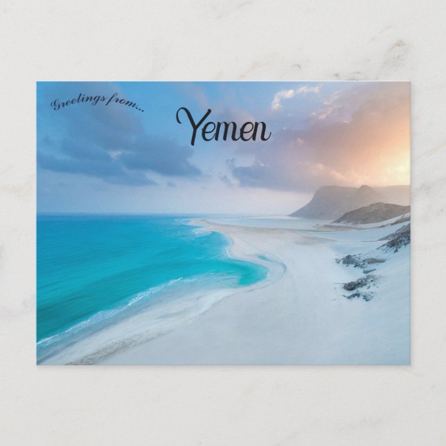 Postal Socotra Yemen (Anverso)