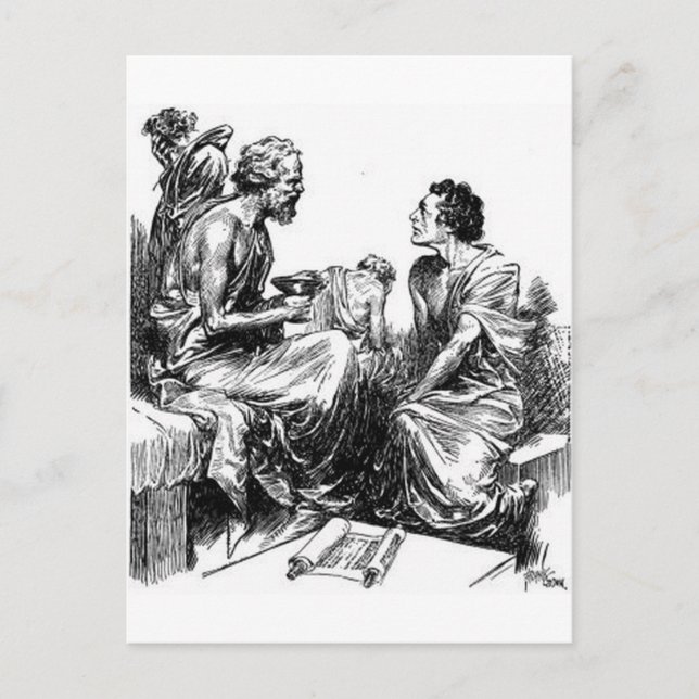 Postal socrates (Anverso)
