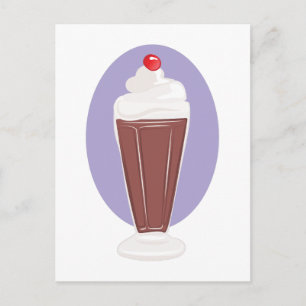 Postal Soda de chocolate