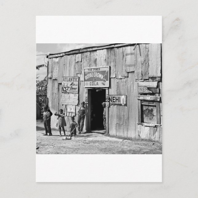 Postal Soda Shack, años 40 (Anverso)