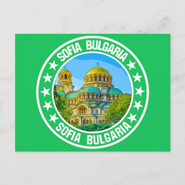 Postal Sofia Bulgaria (Anverso)