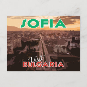 Postal Sofia, Visita Bulgaria...