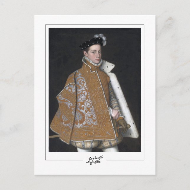Postal Sofonisba Anguissola #6 - Postcard Bella Artes (Anverso)