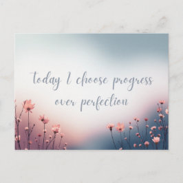Postal Soft Sky Celebrate Growth and Progress Affirmation