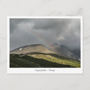 Postal Sognefjellet Noruega