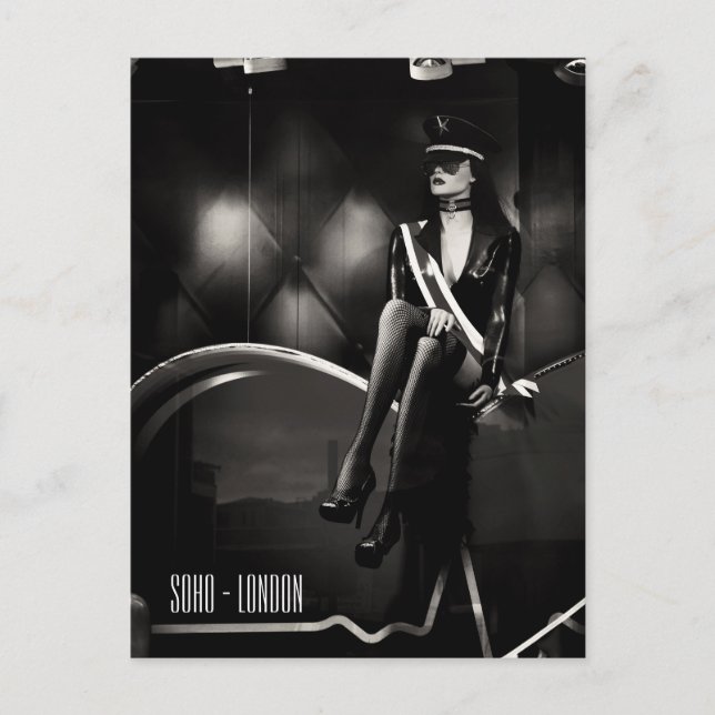 Postal Soho, London urban, British Show (Anverso)