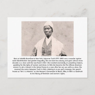 Postal Sojourner Truth - Feminista