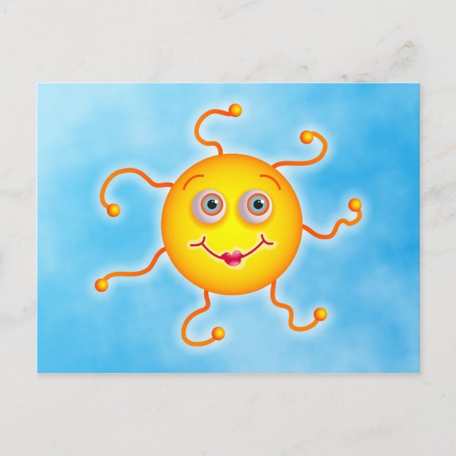 Postal Sol Adorable (Anverso)
