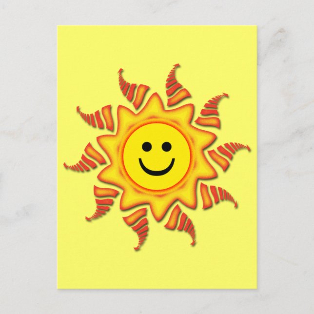 POSTAL SOL CARA (Anverso)