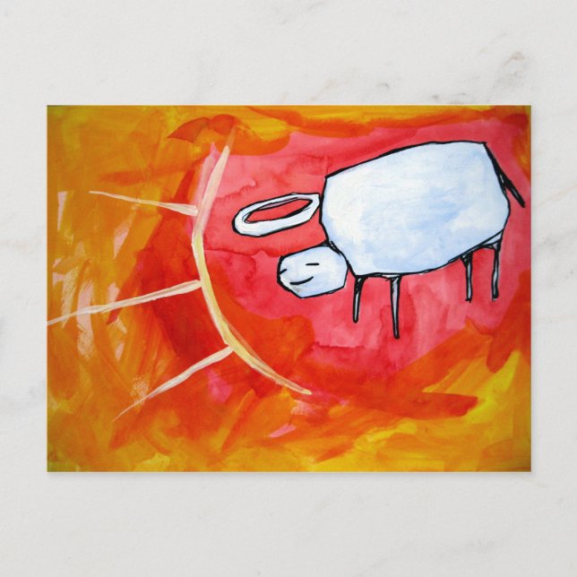 Postal sol de búfalo (Anverso)