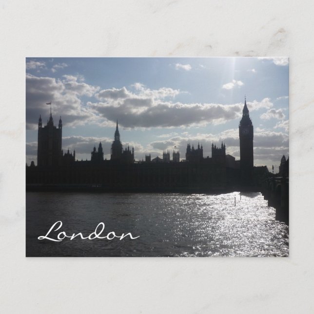 Postal sol del parlamento de Inglaterra (Anverso)