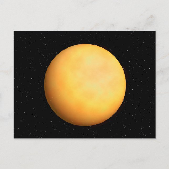Postal Sol desde el espacio (Anverso)