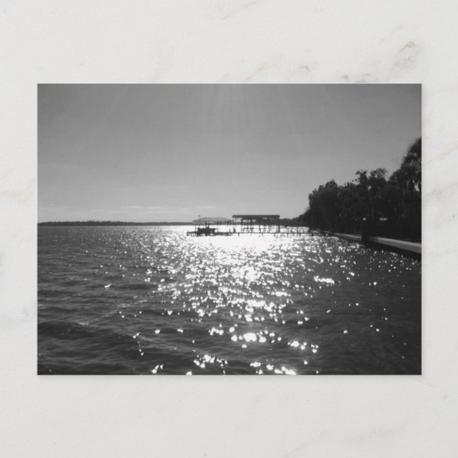 Postal Sol en el agua (Anverso)