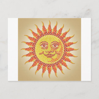 Postal Sol Mosaico