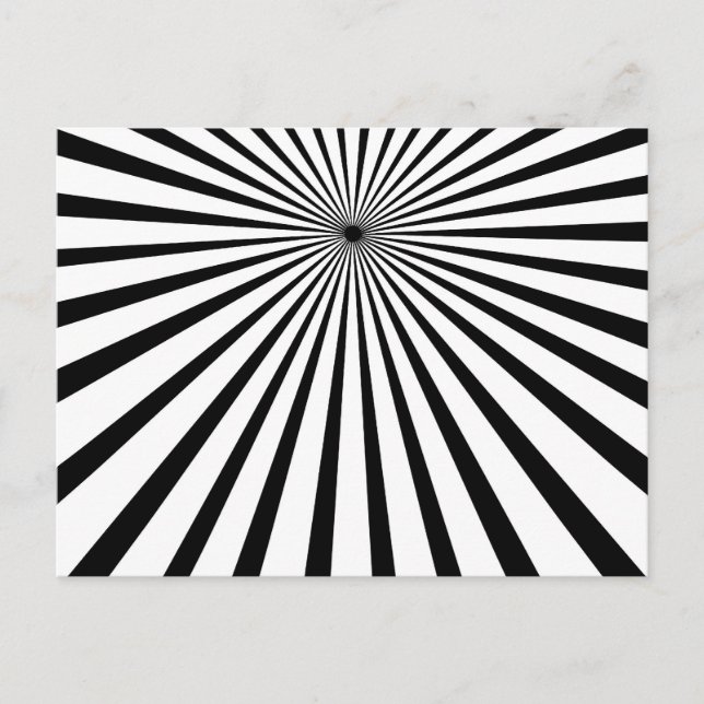 Postal Sol negro (Anverso)