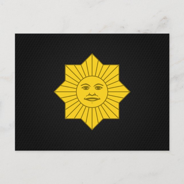 Postal Sol uruguayo de mayo (Anverso)