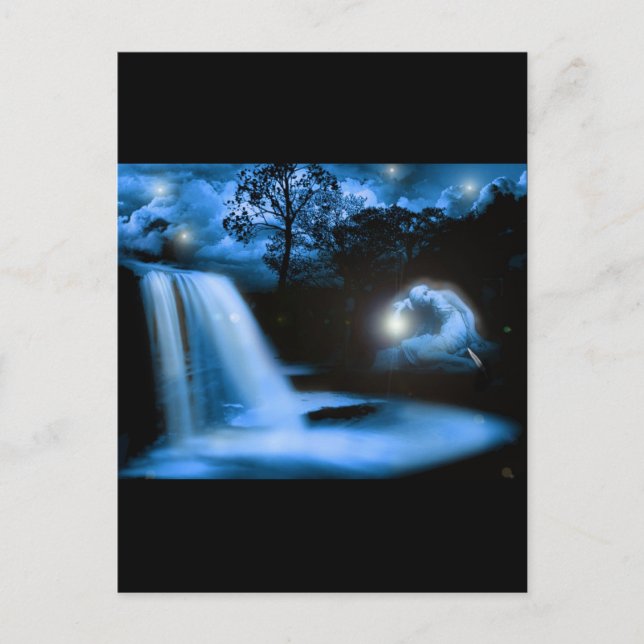 Postal Solace en la oscuridad (Anverso)