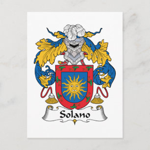 Postal Solano Family Crest