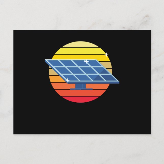 Postal Solar Retro Photovoltaic (Anverso)