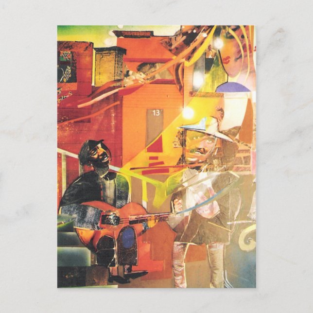 Postal Soldado de amor por Dallin Smith II (Anverso)