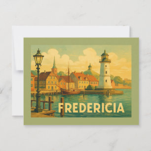 Postal Soldado de Fredericia Dinamarca