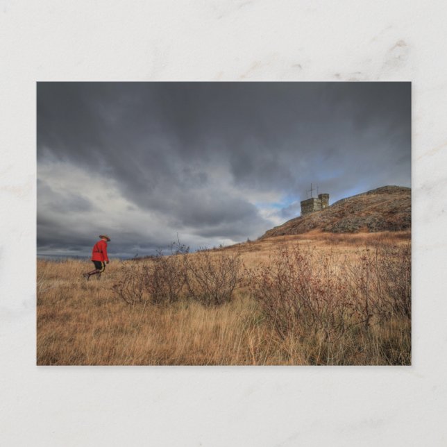 Postal Soldado solitario (Anverso)