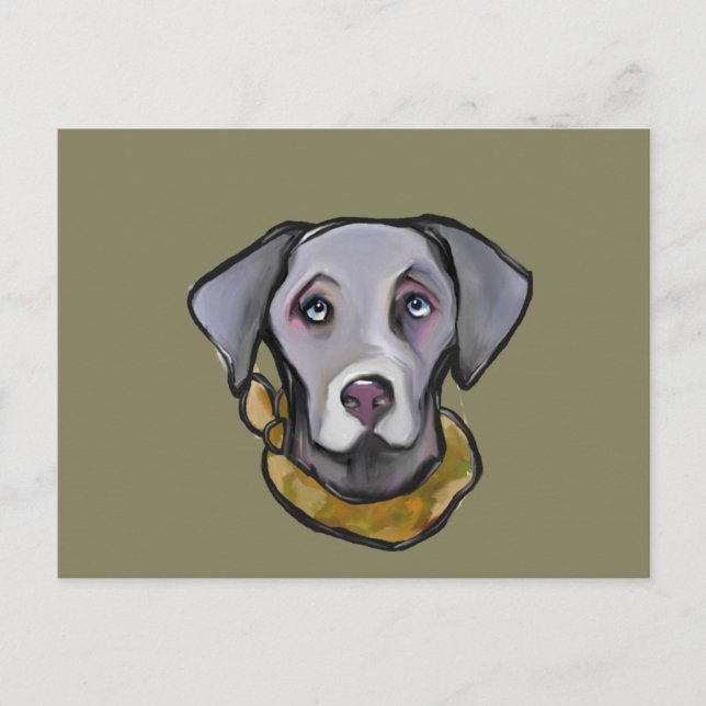 Postal Soldado Weimarana (Anverso)