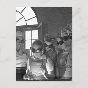 Postal Soldadoras en la Segunda Guerra Mundial, años 40