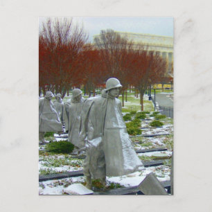 Postal soldados conmemorativos de corea