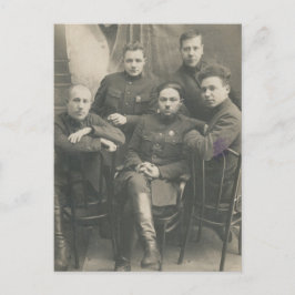 Postal Soldados rusos vintage