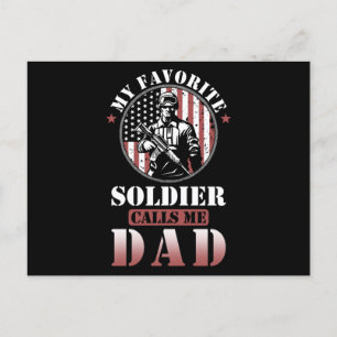 Postal Soldier Dad Gift EEUU