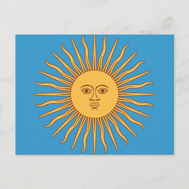 Postal Soleil Sol (Anverso)