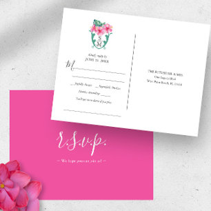 Postal Solicitud de Canción de Boda de Destino Tropical R