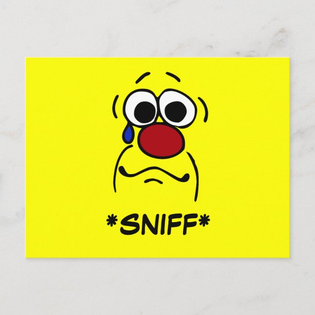 Postal Solidaridad Face Grumpey (Anverso)