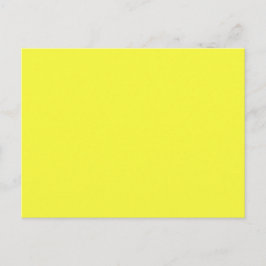 Postal Sólido claro amarillo brillante
