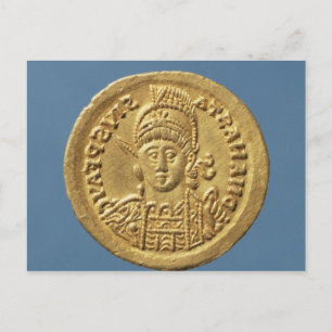 Postal Solidus acuñado por Teodoric I