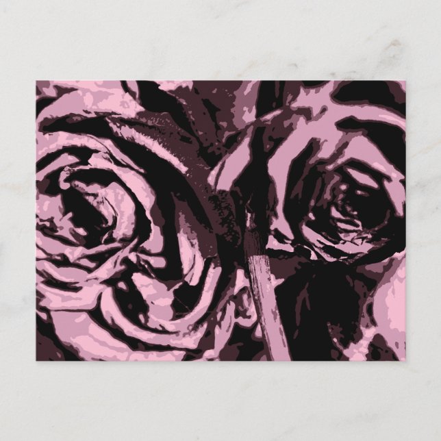 Postal Solo algunos Rosas (Anverso)