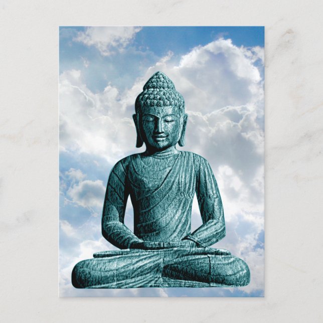 Postal Solo Buda - Postcarta vertical (Anverso)