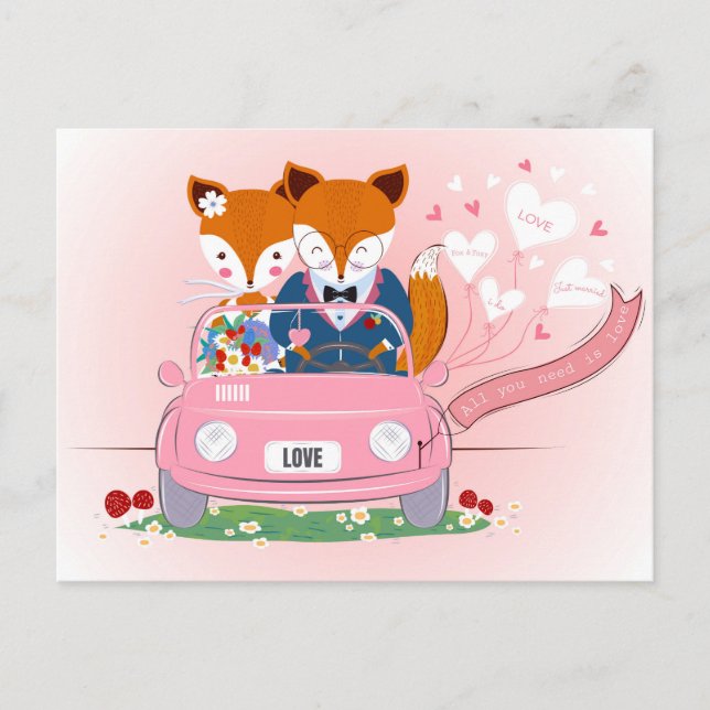 Postal Solo casada (Anverso)