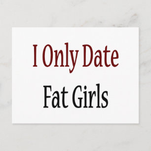 Postal Solo Chicas De Grasa Con Fecha