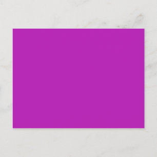 Postal SÓLO COLOR - magenta